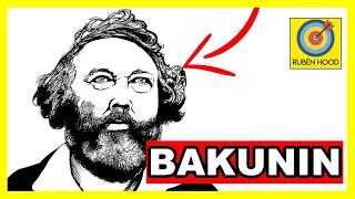 MIJAÍL BAKUNIN  biografía y pensamiento  EXPLICADO EN 7 MINUTOS [upl. by Aralomo463]