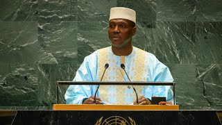 🇲🇱 Mali Débat général 79e session  Nations Unies  Assemblée générale [upl. by Ennayd16]