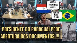 Presidente Do Paraguai Pede Abertura De Arquivos Secretos Ao Brasil Guerra Do Paraguai [upl. by Melinda]