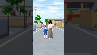 The thief saves Yuta and Miyo from the sakuraschoolsimulator sakura games sakurachannel shorts [upl. by Ayt933]