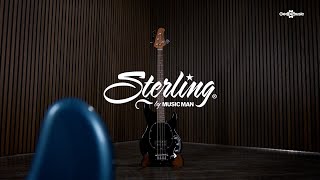 Sterling StingRay RAY34 RW bass guitar sound demo  Gear4music [upl. by Dzoba756]