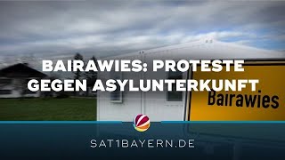 130 Asylbewerber in Containern Geplante Asylunterkunft in Bairawies [upl. by Lorenza872]