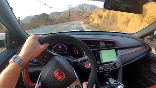 2020 Honda Civic Type R Touring  POV Test Drive Binaural Audio [upl. by Abelard90]