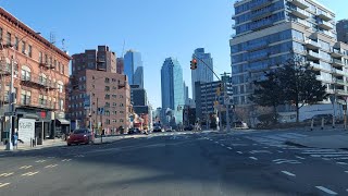 Driving from Long Island City to Sunnyside in Queens New York 2024 [upl. by Eilliw361]