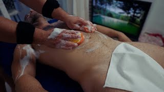 FOAM massage 🫧 BuBBles ASMR 🧼 [upl. by Crim]