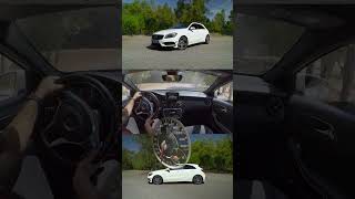 MercedesAMG A45  Acceleration  Engine amp Exhaust Sound  Epic Bruble Tune [upl. by Kohn]