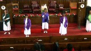 Start Right Church  Christmas Praise Dance 2011 [upl. by Aneehsram679]