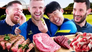 Son Heungmin introduces the best Korean BBQ to Spurs players [upl. by Nawek271]