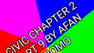 Civic chapter 2 part 9 by Afan Oromo [upl. by Atiz]