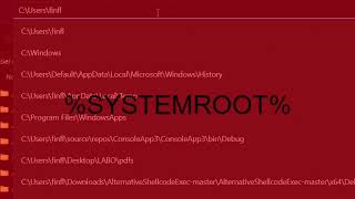 windows homepath systemroot temp [upl. by Ennyrb]