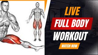 fitness kora live  homeworkout livestream morningexercise [upl. by Collayer611]