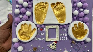 Baby Handprint amp Footprint [upl. by Chari288]