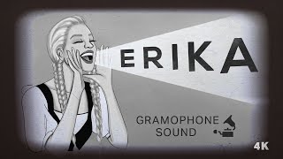 Erika Gramophone Version  1930s German Soldiers Song  Animated English Lyric Video [upl. by Ecnirp]