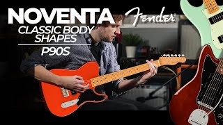 The Brand New Noventa Series from Fender  Classic Body Shapes  P90s [upl. by Hoi]