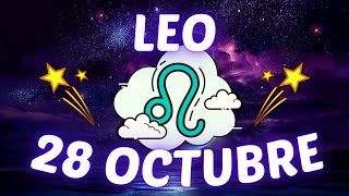 🌟 𝐓𝐨𝐦𝐚𝐫𝐚𝐬 𝐔𝐧𝐚 𝐃𝐞𝐜𝐢𝐬𝐢ó𝐧 🔮Horoscopo Leo Hoy ♌ 28 de Octubre de 2024 💥 [upl. by Weinstein]