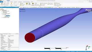 Blood Flow in Clogged Artery CFD Simulation [upl. by Yrret229]