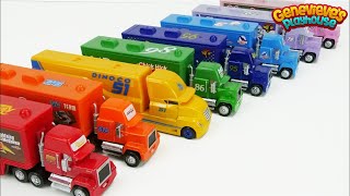 Toy Learning Video for Kids  Disney Cars Color Change Race Championship [upl. by Bran104]