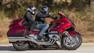 2018 Honda Gold Wing Tour Review  First Ride [upl. by Midas]