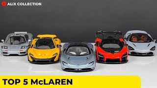 TOP 5 McLaren Cars in my collection [upl. by Ingvar]