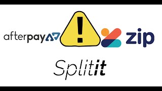 3 PROBLEMS with buy now pay later Afterpay Zip Pay Splitit etc [upl. by Bushweller]