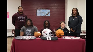 WCHS Student Athlete Signing  Warren County NC  Warrenist TV [upl. by Nosral]