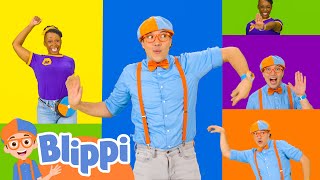 Blippi Wiggle  Blippi Music Video  Educational Videos for Kids [upl. by Ramos]