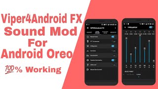 Viper4Android FX Sound Mod For Android 8x81x 💯 Working [upl. by Yseult727]