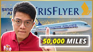 Singapore Airlines KrisFlyer Award Flights FULL Guide  Get 50000 Miles [upl. by Enaht558]