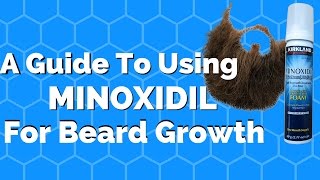 PATCHY BEARD FIX A Guide To Using Minoxidil For Beard Growth  Frequently Asked Questions [upl. by Goldenberg]