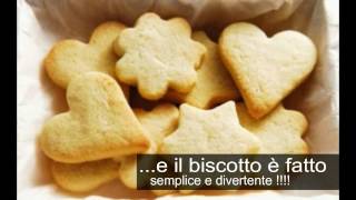 ricetta biscotti fatti in casa semplice e veloce frollini [upl. by Oal]