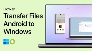 How To Transfer Files from Android Phone to Windows PC [upl. by Eelanna]