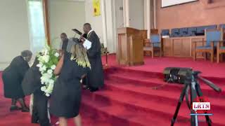 THE FUNERAL SERVICE OF WILLIAM B SCOTT AT THE GROVETON BAPTIST CHURCH IN ALEXANDRIA VA USA [upl. by Hannahs449]