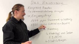 Kaiserreich  Die Gründung des Deutschen Kaiserreichs  Abitur Geschichte [upl. by Mylan]