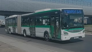 IVECO Urbanway 18M9 маршрут084 YL 01A432 [upl. by Shiri]