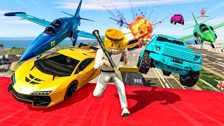 NUEVO MINIJUEGO BRUTAL TODOS LOS VEHÍCULOS vs TODAS LAS ARMAS de GTA 5 ONLINE [upl. by Solange52]