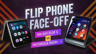 Samsung Galaxy Z Flip 5 vs Motorola Razr [upl. by Aicilas]