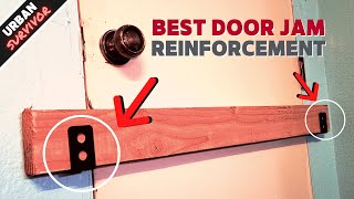 The Best Door Jammer for Home Security 🚪 Sihnman Door Barricade Installed and Tested [upl. by Ttoille]