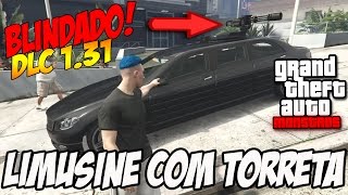 NOVA LIMUSINE TORRETA BLINDADA GTA V DLC EXECUTIVOS E OUTROS CRIMINOSOS 131 PC PS4 XONE [upl. by Radferd104]