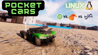 Pocket Cars  Linux Mint vs Biglinux Vs Garuda linux [upl. by Izawa]