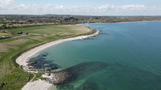 Gormanston Beach Drone 4k [upl. by Rafaj]