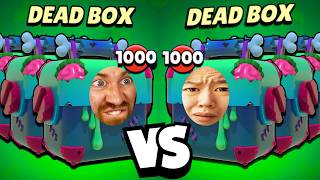 1000 Dead Box Battle We pulled EVERY BRAWLER BT1 vs OJ [upl. by Eidnas]