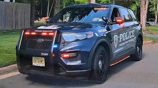 Manalapan Township Police Department Slicktop Patrol Car 8 On Scene  05192024 [upl. by Rogerio793]