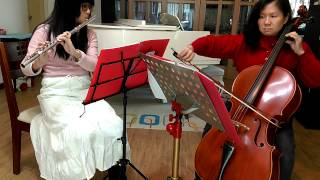 LIBERTANGO cello and flute duet [upl. by Ernestus]