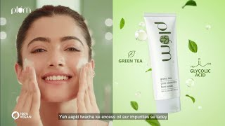 Plum Pore Cleansing Face Wash Honest Review 7 DAYS Before After Challenge 😍 [upl. by Godiva]