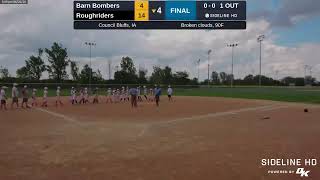 11U Barn Bombers vs Fieldhouse Roughriders 11u 20240621 [upl. by Magena]