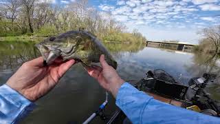 Blown Out River Lets Go Creek Fishing [upl. by Apfelstadt36]