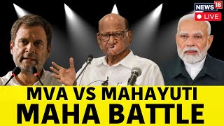 Maharashtra Election LIVE  Mahayuti Vs Maha Vikas Aghadi  PM Modi  Rahul  Sharad Pawar  N18L [upl. by Corinne]