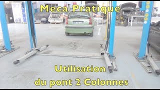 Utilisation pont 2 colonnes [upl. by Ardiek544]