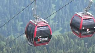 The Ciampinoi Lift in Selva Italian Dolomites [upl. by Anivahs]