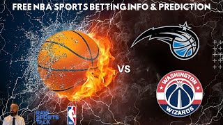 Orlando Magic VS Washington Wizards Free NBA Betting Info For 111024 [upl. by Kiker192]